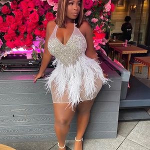 Plus size birthday party dress